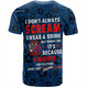 Newcastle Knights Sport T-Shirt - Scream With Tropical Patterns