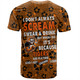 Wests Tigers T-Shirt - Scream With Tropical Patterns