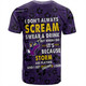 Melbourne Storm T-Shirt - Scream With Tropical Patterns