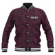 Manly Warringah Sea Eagles Baseball Jacket - Scream With Tropical Patterns