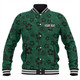 South Sydney Rabbitohs Baseball Jacket - Scream With Tropical Patterns