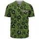 Canberra City Sport Baseball Shirt - Scream With Tropical Patterns