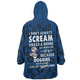 City of Canterbury Bankstown Sport Snug Hoodie - Scream With Tropical Patterns