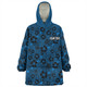 Parramatta Eels Sport Snug Hoodie - Scream With Tropical Patterns