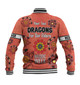 St. George Illawarra Dragons Naidoc Week Baseball Jacket - NAIDOC WEEK 2023 Indigenous Inspired For Our Elders Theme