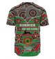 South Sydney Rabbitohs Baseball Shirt - NAIDOC WEEK 2023 Indigenous Inspired For Our Elders Theme