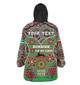 South Sydney Rabbitohs Snug Hoodie - NAIDOC WEEK 2023 Indigenous Inspired For Our Elders Theme