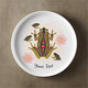 Australia Aboriginal Inspired Custom Ceramic Plate - Aboriginal Frog Plate