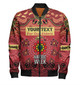 Redcliffe Dolphins Naidoc Week Custom Bomber Jacket - NAIDOC WEEK 2023 Indigenous Inspired For Our Elders Theme (White)