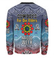 North Queensland Cowboys Naidoc Custom Sweatshirt - NAIDOC WEEK 2023 Indigenous Inspired For Our Elders Theme (White)