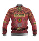 Redcliffe Dolphins Naidoc Week Custom Baseball Jacket - NAIDOC WEEK 2023 Indigenous Inspired For Our Elders Theme (White)