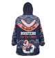 Sydney Roosters Naidoc Week Custom Snug Hoodie - NAIDOC WEEK 2023 Indigenous Inspired For Our Elders Theme (White)