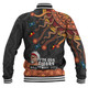 Australia Naidoc Week Baseball Jacket - For Our Elders Naidoc Week Snake Aboriginal Painting With Flag