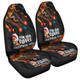 Australia Car Seat Covers For Our Elders Naidoc Week Snake Aboriginal Painting With Flag