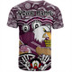 Manly Warringah Sea Eagles T-Shirt - Aboriginal Inspired For Our Elders NAIDOC Week 2023