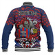 Newcastle Knights Naidoc Week Baseball Jacket - Aboriginal Inspired For Our Elders NAIDOC Week 2023