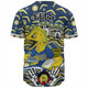 Parramatta Eels Naidoc Week Baseball Shirt - Aboriginal Inspired For Our Elders NAIDOC Week 2023