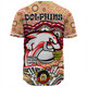 Redcliffe Dolphins Naidoc Week Baseball Shirt - Aboriginal Inspired For Our Elders NAIDOC Week 2023