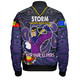 Melbourne Storm Naidoc Week Bomber Jacket - Aboriginal For Our Elder NAIDOC Week 2023