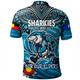 Cronulla-Sutherland Sharks Naidoc Week Polo Shirt - Aboriginal For Our Elder NAIDOC Week 2023