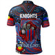 Newcastle Knights Naidoc Week Polo Shirt - Aboriginal For Our Elder NAIDOC Week 2023