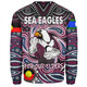Manly Warringah Sea Eagles Sweatshirt - Aboriginal For Our Elder NAIDOC Week 2023
