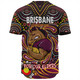 Brisbane Broncos Naidoc Week Baseball Shirt - Aboriginal For Our Elder NAIDOC Week 2023