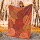 Australia Aboriginal Inspired Blankets - Australian motive with multicolored typical elements Blankets