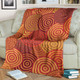 Australia Aboriginal Inspired Blankets - Australian motive with multicolored typical elements Blankets