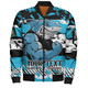 Cronulla-Sutherland Sharks Bomber Jacket - Theme Song Inspired