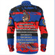 Newcastle Knights Sport Long Sleeve Shirt - Theme Song Inspired