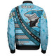 Cronulla-Sutherland Sharks Bomber Jacket - Theme Song For Rugby With Sporty Style