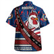 Sydney Roosters Hawaiian Shirt - Theme Song For Rugby With Sporty Style