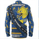 Parramatta Eels Sport Long Sleeve Shirt - Theme Song For Rugby With Sporty Style