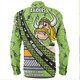 Canberra Raiders Long Sleeve Shirt - Theme Song For Rugby With Sporty Style