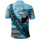 Cronulla-Sutherland Sharks Polo Shirt - Theme Song For Rugby With Sporty Style