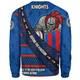Newcastle Knights Sport Sweatshirt - Theme Song For Rugby With Sporty Style