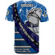 Canterbury-Bankstown Bulldogs T-Shirt - Theme Song For Rugby With Sporty Style