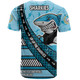 Cronulla-Sutherland Sharks T-Shirt - Theme Song For Rugby With Sporty Style