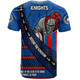 Newcastle Knights Sport T-Shirt - Theme Song For Rugby With Sporty Style