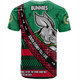 South Sydney Rabbitohs T-Shirt - Theme Song For Rugby With Sporty Style