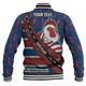 Sydney Roosters Baseball Jacket - Theme Song For Rugby With Sporty Style