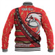 Redcliffe Dolphins Baseball Jacket - Theme Song For Rugby With Sporty Style