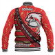 Redcliffe Dolphins Baseball Jacket - Theme Song For Rugby With Sporty Style