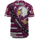Manly Warringah Sea Eagles Baseball Shirt - Theme Song For Rugby With Sporty Style