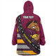 Brisbane Broncos Snug Hoodie - Theme Song For Rugby With Sporty Style