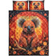 Australia Koala Custom Quilt Bed Set - Dreaming Art Koala Aboriginal Inspired Quilt Bed Set