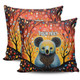 Australia Koala Custom Pillow Covers - Aboriginal Koala With Flowers Pillow Covers