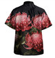 Australia Waratah Hawaiian Shirt - Red Waratah Flowers Fine Art Ver1 Hawaiian Shirt