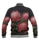 Australia Waratah Baseball Jacket - Red Waratah Flowers Fine Art Ver1 Baseball Jacket